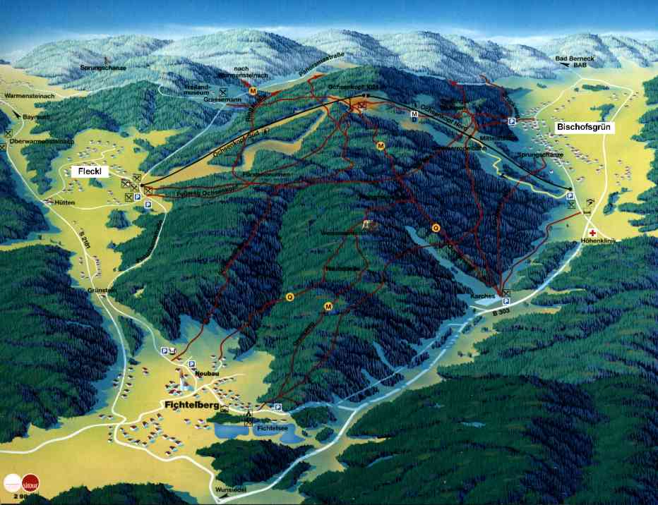 Webcams Seilbahnen Ochsenkopf